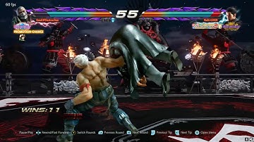 Bryan Fury doing some Illegal Combos in Tekken 7