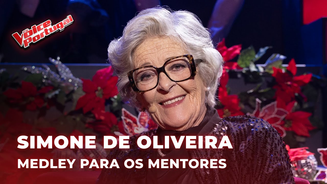 Simone de Oliveira - Medley para os Mentores | Gala de Natal | The Voice Portugal 2024