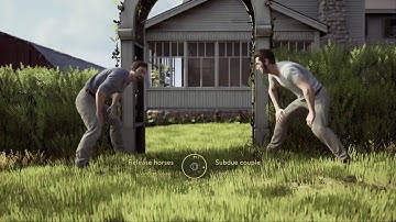 A WAY OUT Walkthrough Gameplay Part 4 - FUGITIVES (PS4)