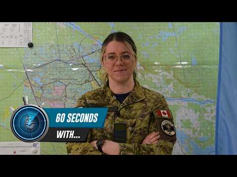 60 Seconds with Major Isabelle Delorme on Tactical Aviation Intelligence