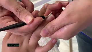 Spa pedicure manicure 💅 | Complete tutorial | Farah salon