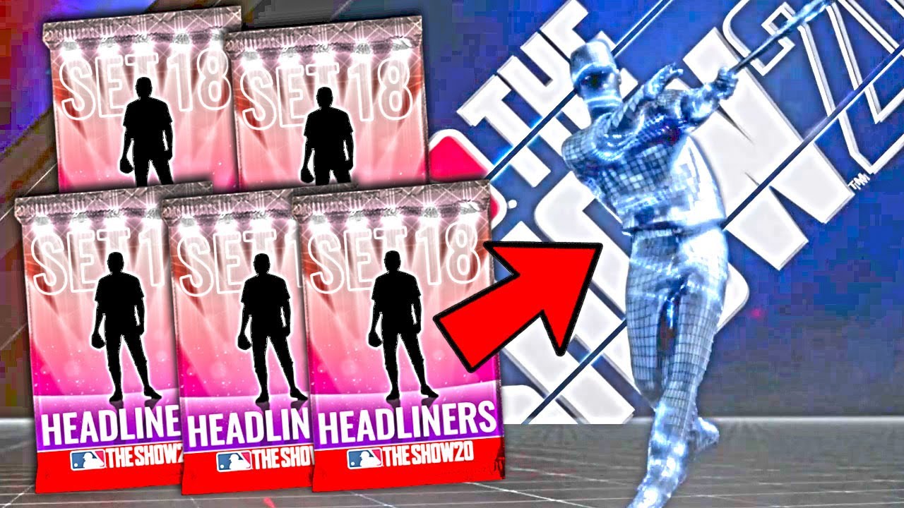 Opening ALL 5 Set 18 Headliners and PULLING DIAMONDS! MLB The Show 20