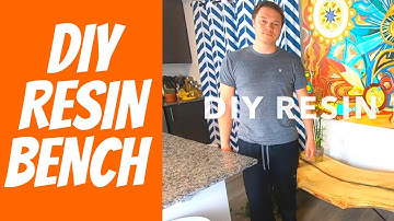 Making a Live Edge and Epoxy Bench (Woodworking)