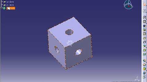 98 Create Boolean Bodies || CATIA V5 Tutorial