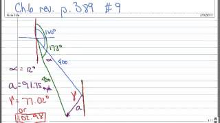 Airplane Vector Problem