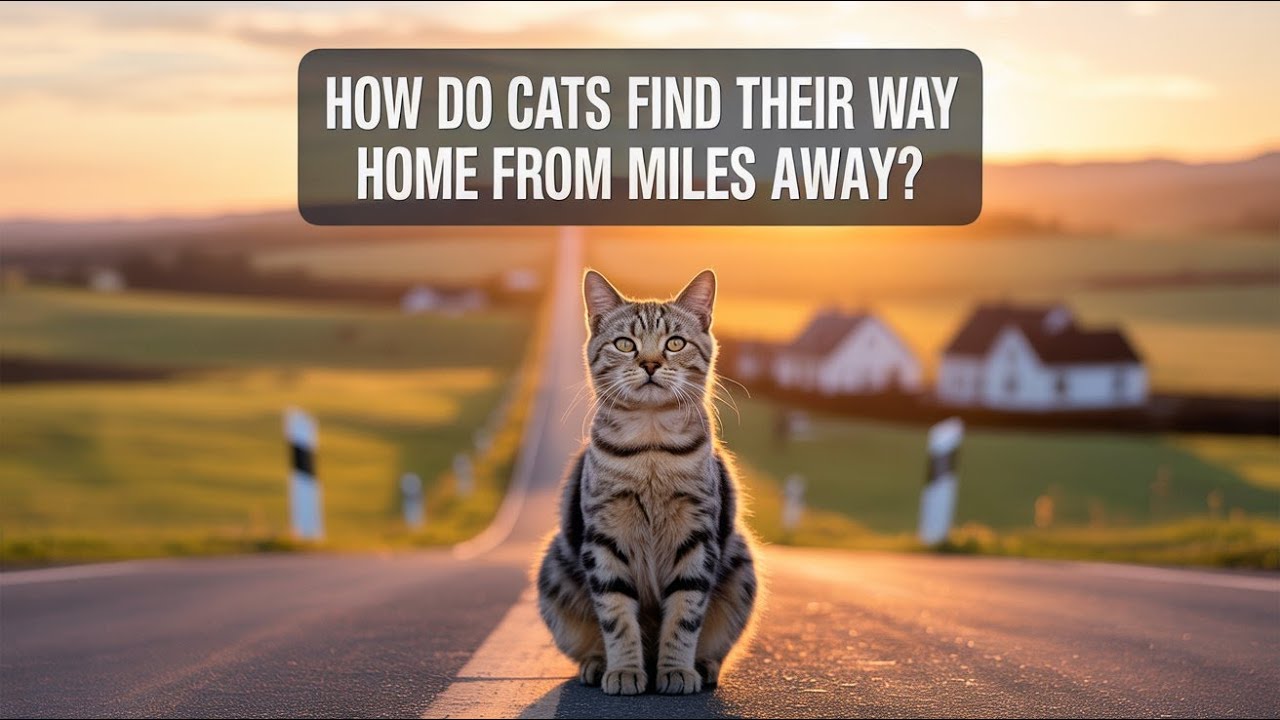How Do Cats Find Their Way Home from Miles Away? | Cat Mystery Explained