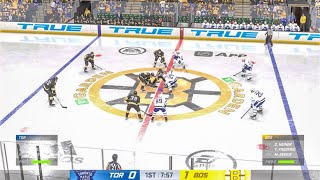 Toronto Maple Leafs vs Boston Bruins Game 7 Round 1 NHL Playoffs NHL 24 Gameplay