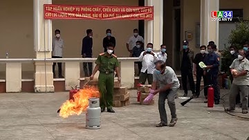 Các địa phương trong tỉnh tập huấn nghiệp vụ PCCC và cứu nạn cứu hộ năm 2022 | LONG AN TV