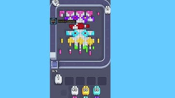 Pixel Flow Level 92. Walkthrough Gameplay 