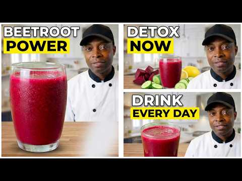 How to Make Beetroot Juice at Home (Simple 3-Ingredient Recipe) | Chef Ricardo Cooking