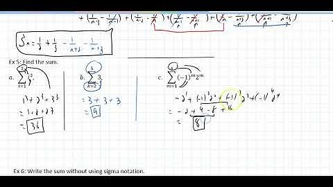 12.1(2) Sequences and Summation Notation