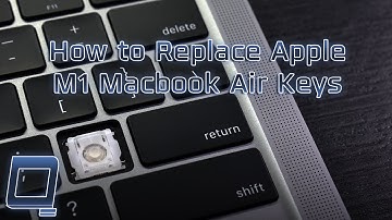 How to Replace Apple M1 MacBook Air (2020) Keys