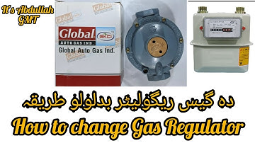 How to install a new Gas requlator | Natural Gas regulator | #gasstation #gasrelief #abdullahgmt