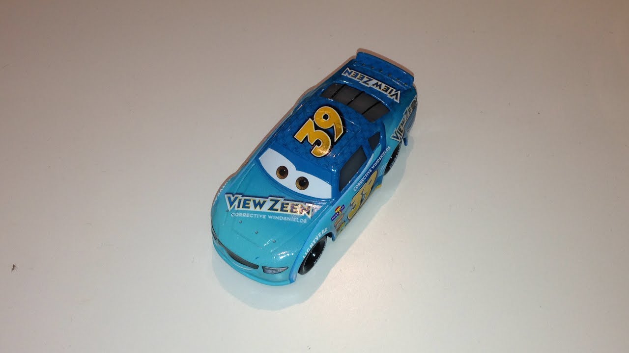 Mattel Disney Cars 3 Buck Bearingly (View Zeen NO.#39) Piston Cup Racer ...