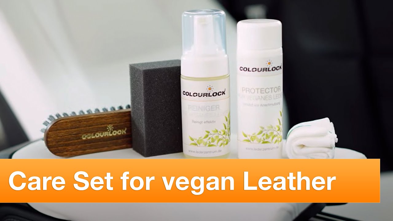 Application Video: Care Set for vegan Leather