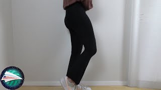 DIY Yoga Pants | Sewing without a Pattern | Easy Sewing for Beginners