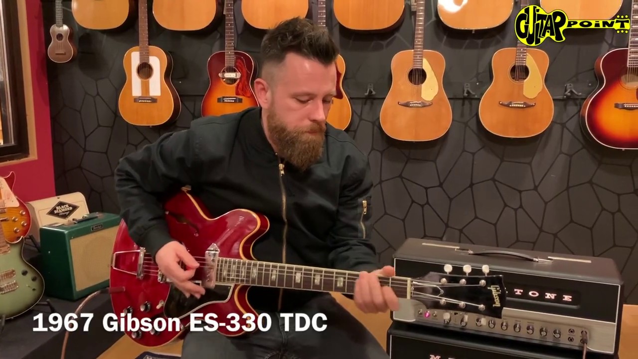 1967 Gibson ES-330 | GuitarPoint Vintage Guitars - YouTube