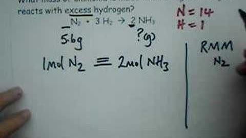 Reacting Mass Calculations Series 2 No6. From 20to9.com