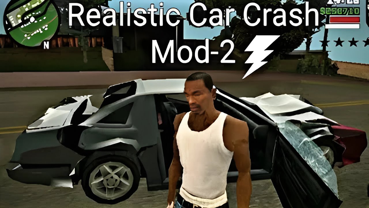 Realistic car damage mod part-2 for gta sa android 💯working!! - YouTube