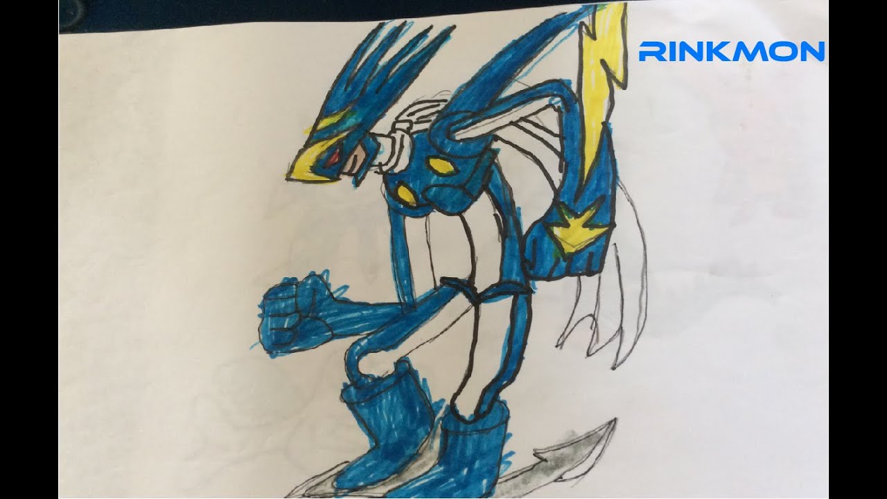 how to draw rinkmon