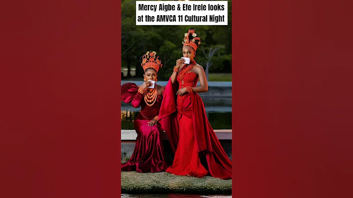 Mercy Aigbe & Efe Irele looks at the AMVCA 11 Cultural Night #amvca2025 #amvcas #amvca11