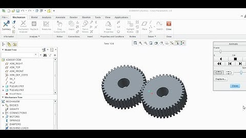 How to Model Spur GEAR using Relation Command On Croe Parametric