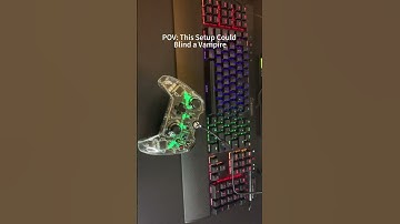 CORSAIR K95 keyboard w 18  G-keys + Afterglow Prismatic Controller