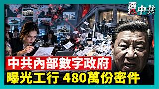 內部檔案：中共「數字政府」是紙糊城堡｜480萬份密件曝光 ICIJ揭中國工行黑幕【透視中共】｜2026-09-17