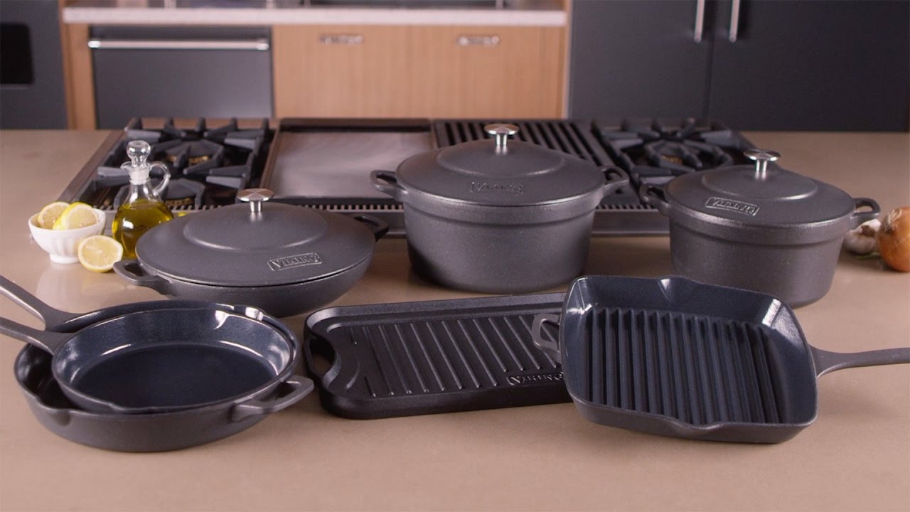 Viking Cast Iron Cookware Collection YouTube
