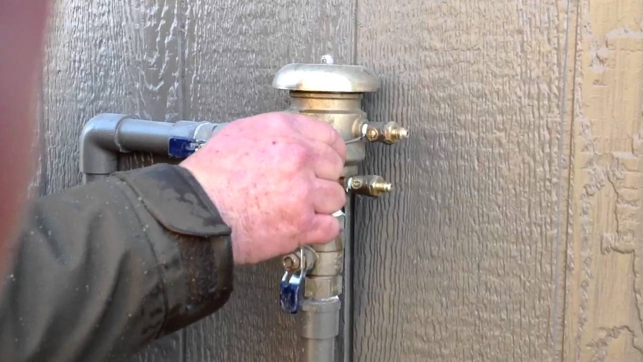 How to winterized Kansas sprinkler systems step 2 continued YouTube