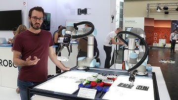 Thermostat Precision Assembly Demo at automatica 2018
