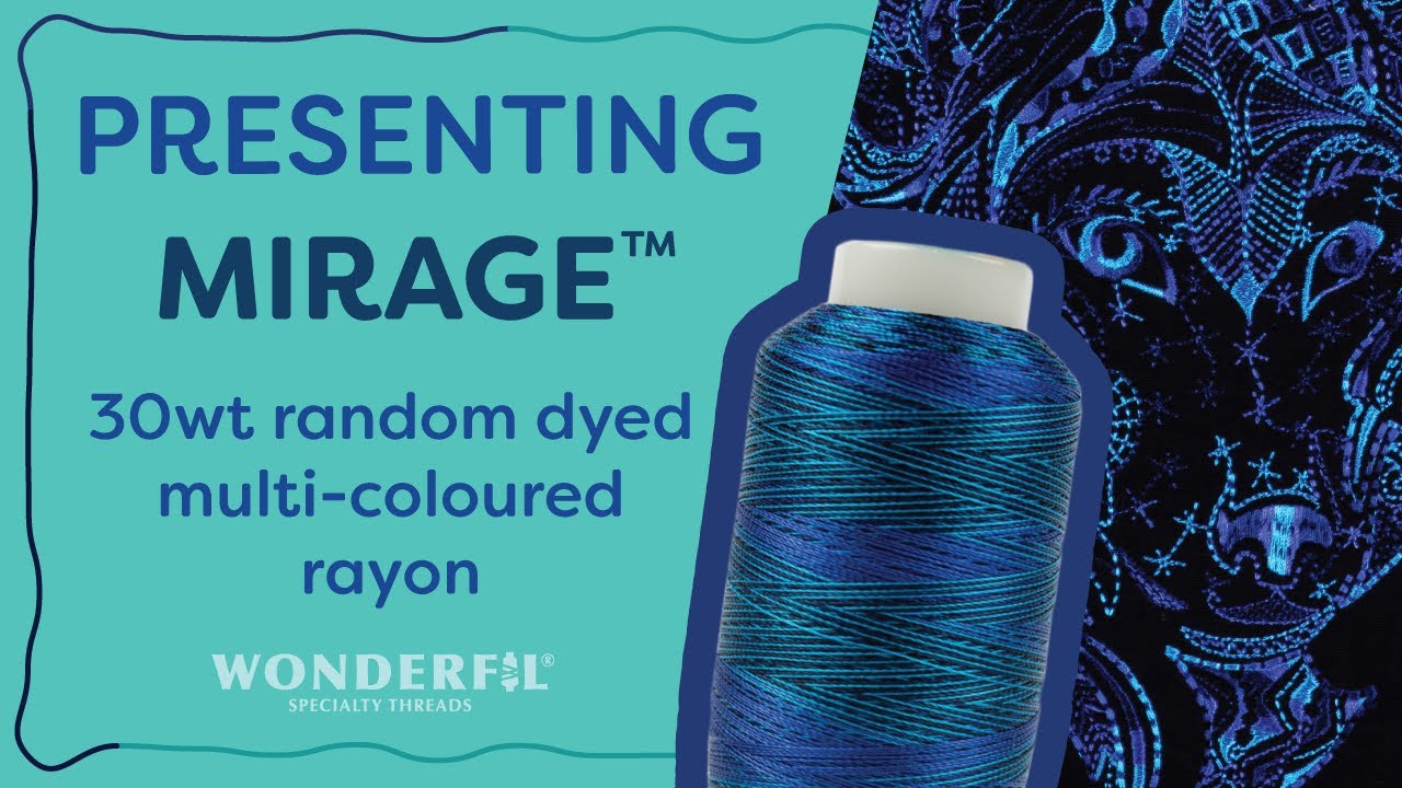 Introducing Mirage™ 30wt Muti-Coloured Rayon🌈