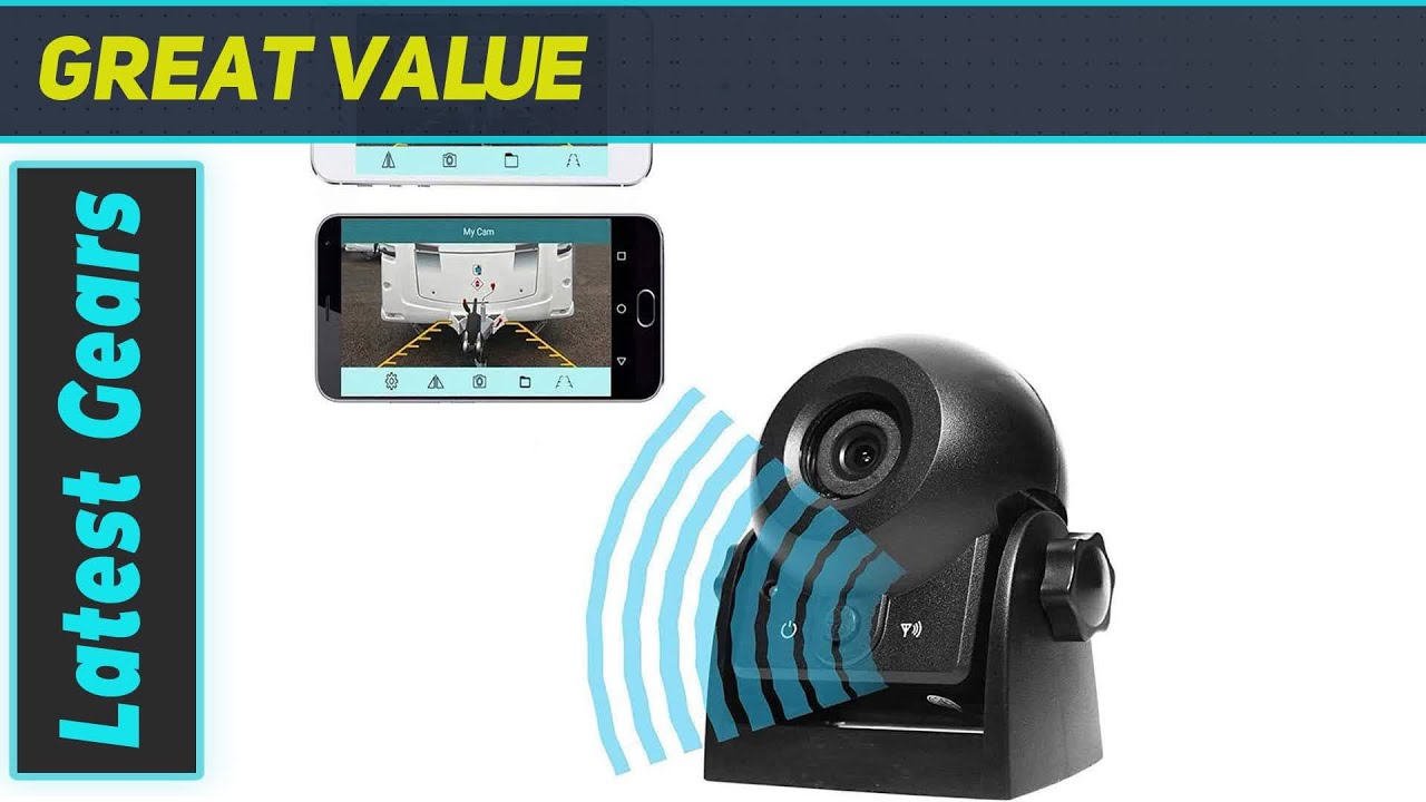 Wireless Backup Dash Cam MHCABSR: The Best WiFi Reversing Camera for Large Vehicles?