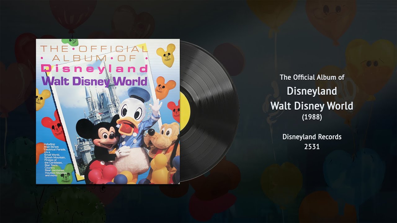 The Official Album of Disneyland & Walt Disney World 1988 (DR 2531