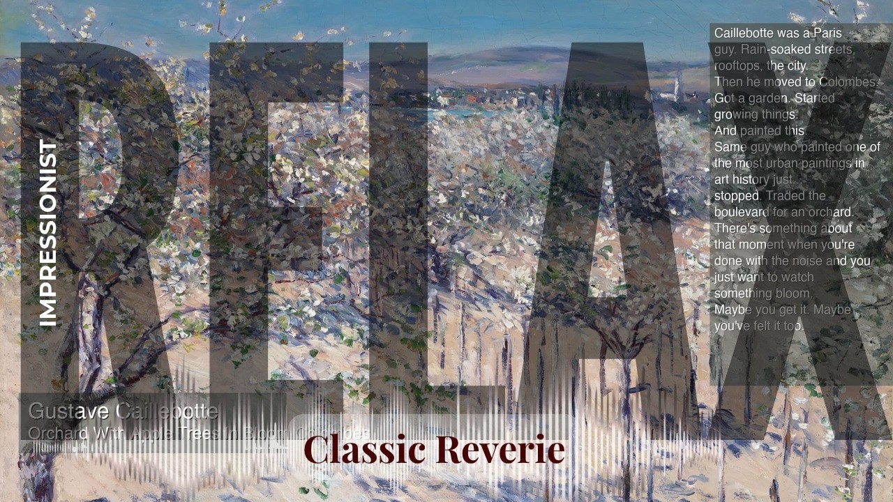Relax - Classic Reverie with Impressionist | Orchard With Apple Trees In Bloom Colomb… & others