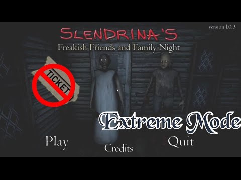 Ver 1.0.3) Slendrina's Freakish Friends and Family Night - Ticketless  Nightmare - Second Victor 