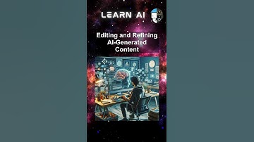 Editing and Refining AI-Generated Content #ai #artificialintelligence #machinelearning #aiagent