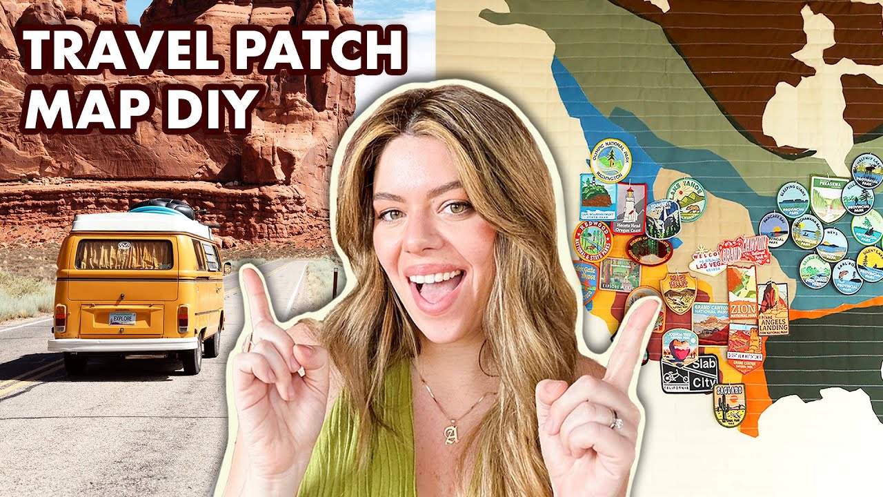 The perfect DIY for roadtrippers (What to do with your travel patches)