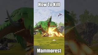 How To Kill Mammorest Easily #palworld #palworldgame