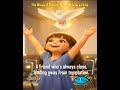 Christian friendly: WINGS OF PRAYER, lesson from a girl- Read the full teaching in the description!