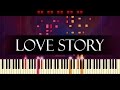Where do i begin  piano  love story