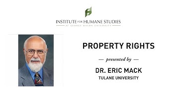 Property Rights - Eric Mack