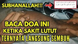Doa dan terapi untuk menyembuhkan sakit lutut || YtNetral