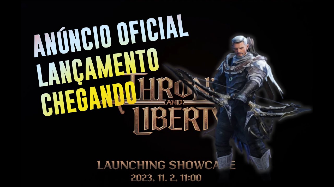 LANÇAMENTO THRONE AND LIBERTY! O JOGO PROMETE! 