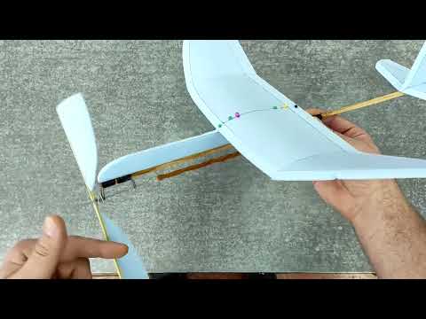 Резиномоторные модели самолетов своими руками