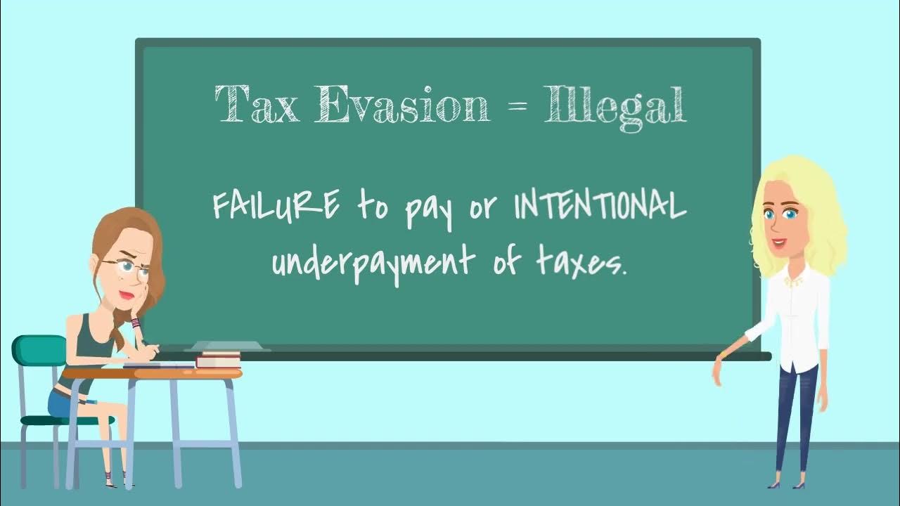 Tax Avoidance vs. Tax Evasion YouTube