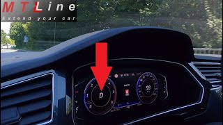 VW Tiguan 2.5, MY2021 – coasting deactivation - izključitev funkcije jadranja screenshot 2