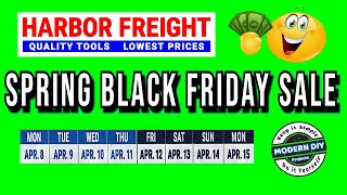 Harbor Freight Spring Black Friday Sale 2024 Early Access