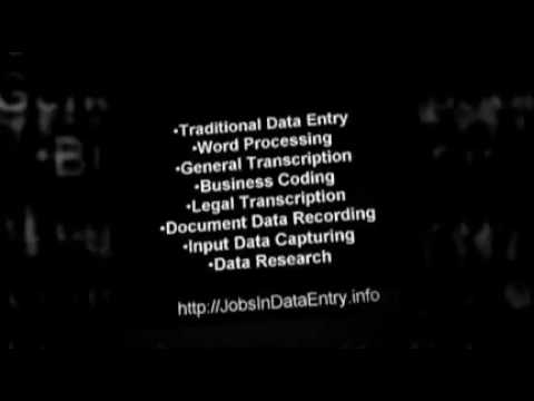 Jobs in Data Entry
