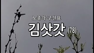 (78)김삿갓 /노총각 구걸표/사랑과 은혜
